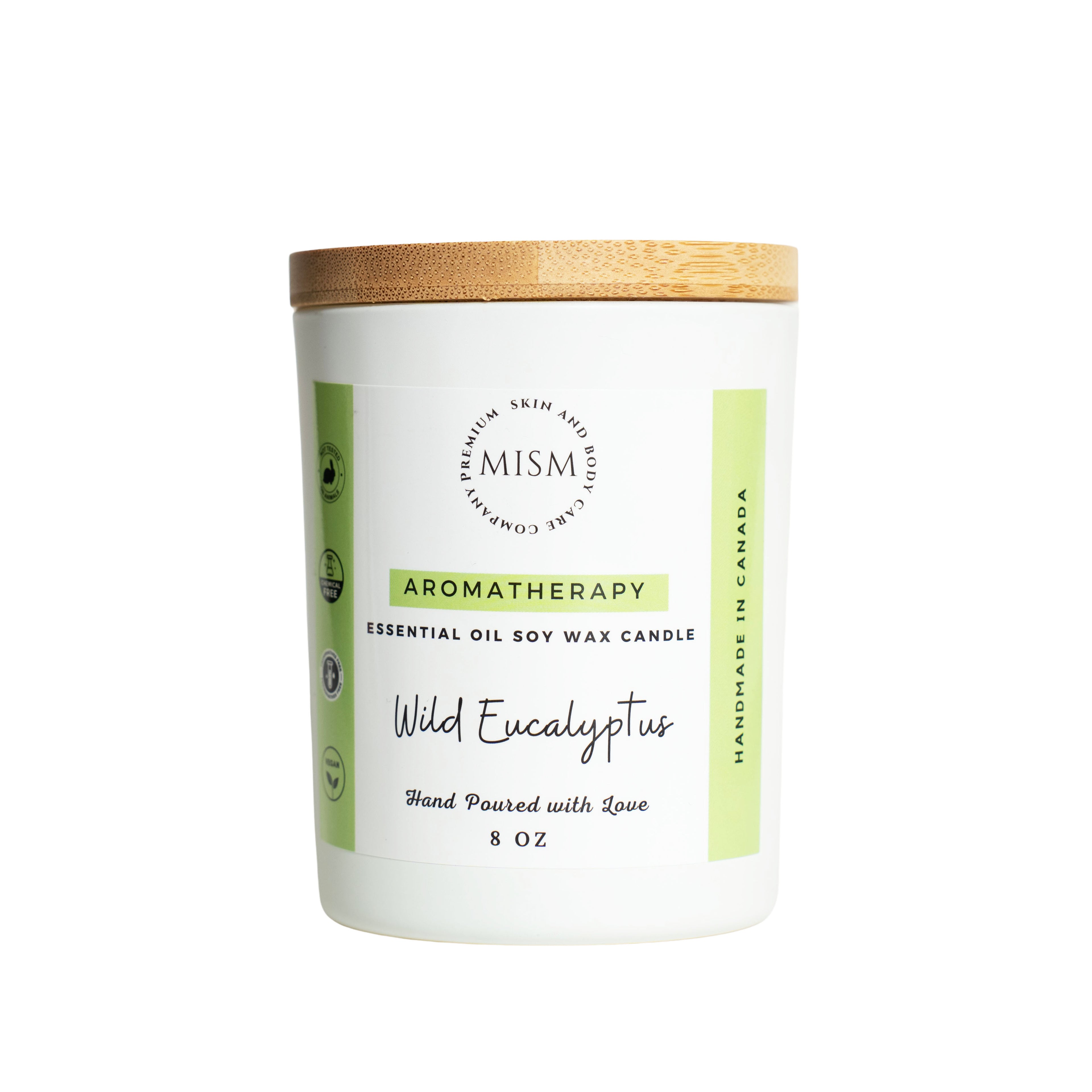 Wild Eucalyptus Essential Oil Candle